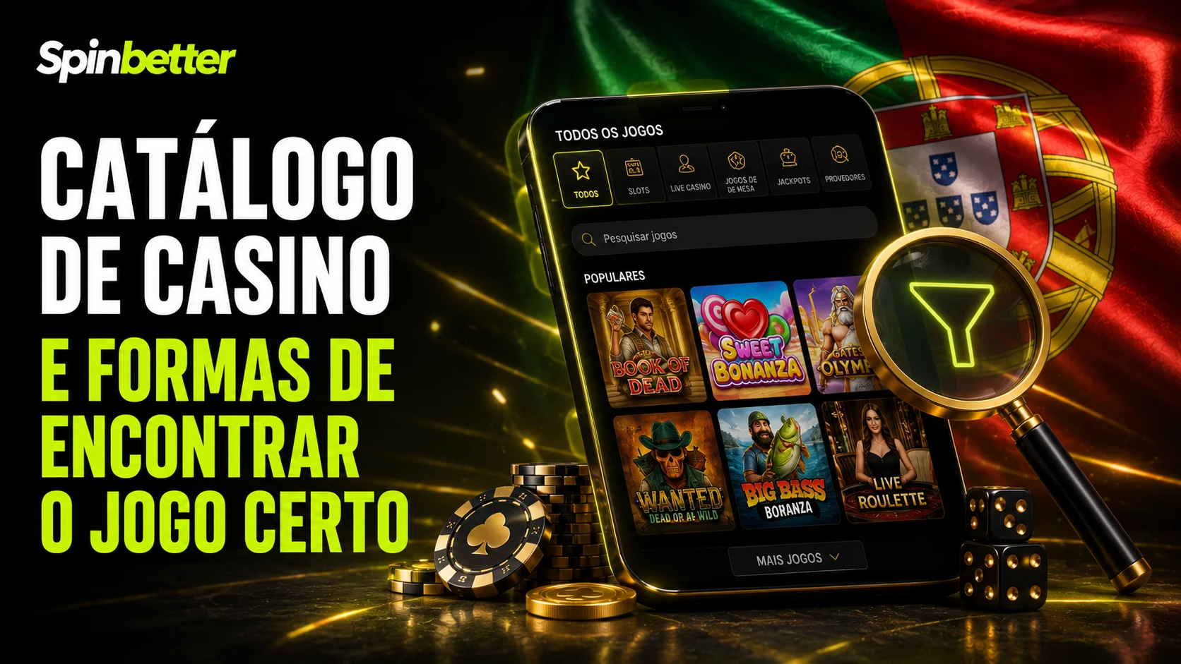 Catálogo do lobby com filtros por categoria, fornecedor e pesquisa por nome